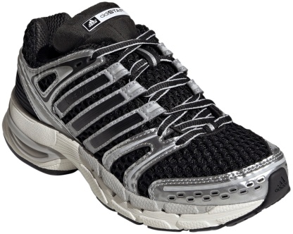 adidas Kids' Grade School AdiStar Control 5 Shoes - Black/Silver Met/Grey One - View 6