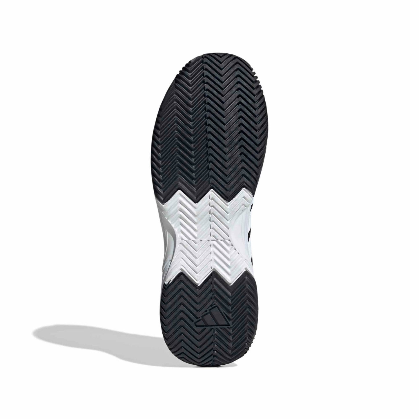 adidas Men's Gamecourt 2 Tennis Shoes - Core Black/Ftwr White/Silver Met. - View 3