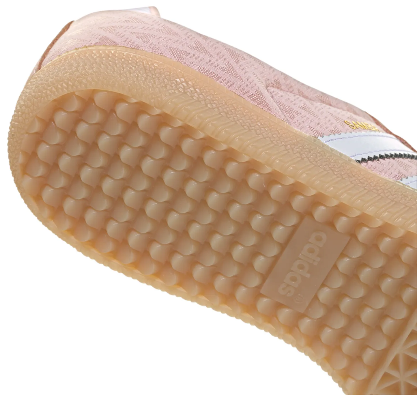 adidas Women's Samba OG Shoes - Sandy Pink/Ftwr White/Gold Met - View 8