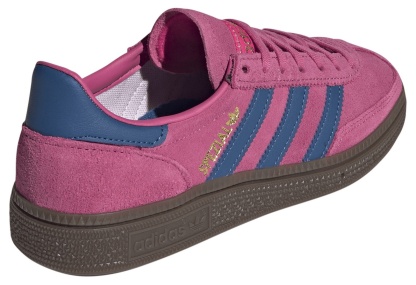 adidas Kids' Grade School Handball Spezial Shoes - Shock Pink/Dark Marine/Gum - View 6