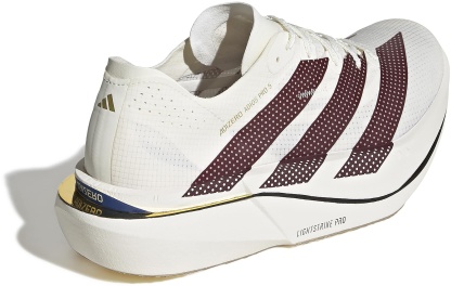 adidas Women's Adizero Adios Pro 5 Running Shoes - Off White/Shadow Red/Team Royal Blue - View 6