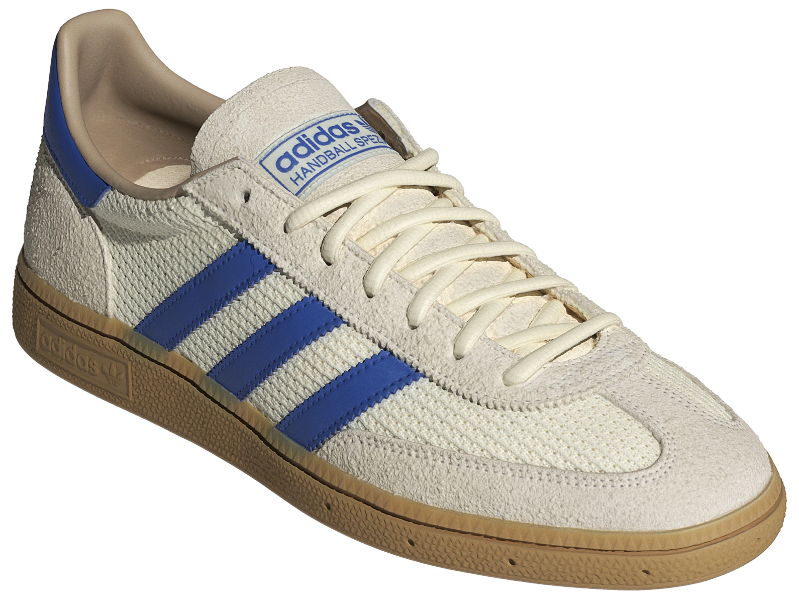 adidas Men's Handball Spezial Shoes - White/Blue/Black - View 5