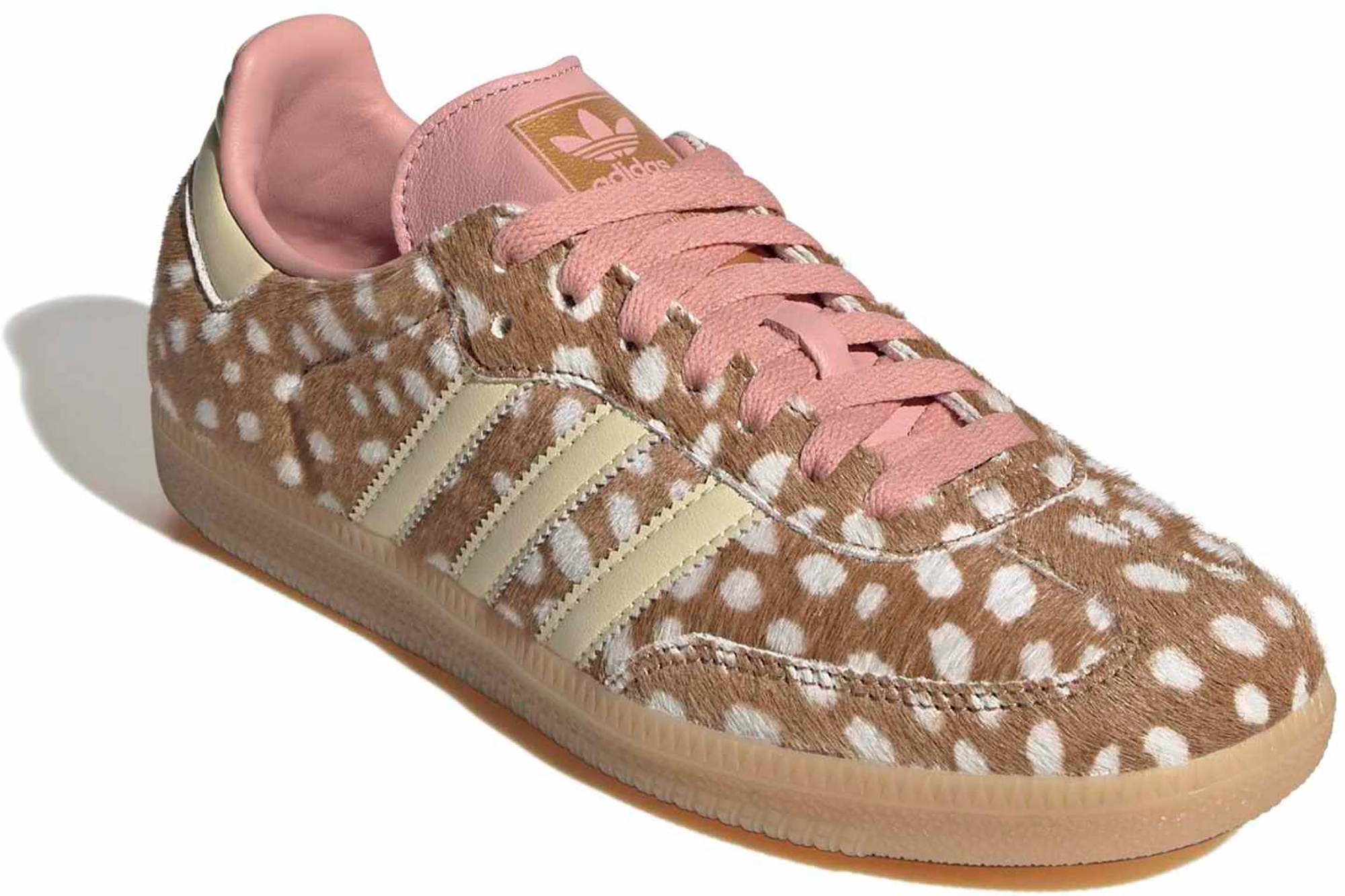 adidas Women's Samba OG Shoes - Fawn Pony Hair - View 6