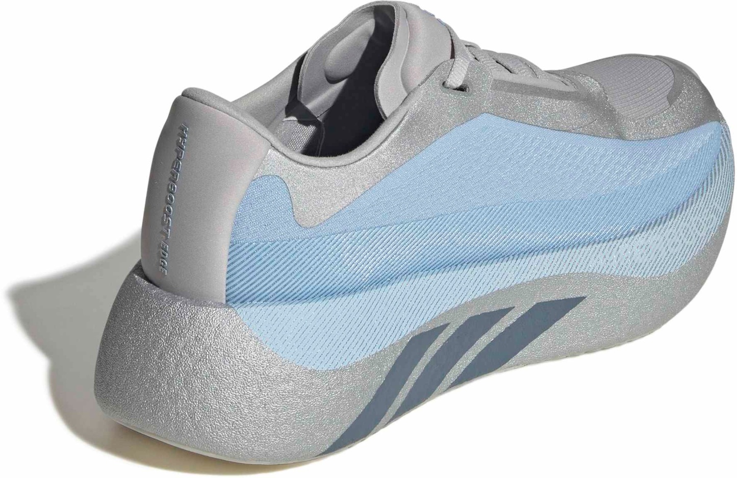 adidas Women's Hyperboost Edge Running Shoes - Grey Two/Steel Rw/Clear Sky - View 7
