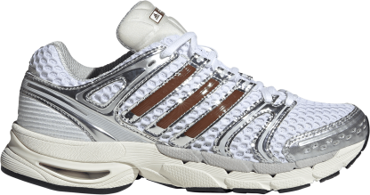 adidas Women's Adistar Control 5 Shoes - Ftwr White/Preloved Brown/Grey One - View 1