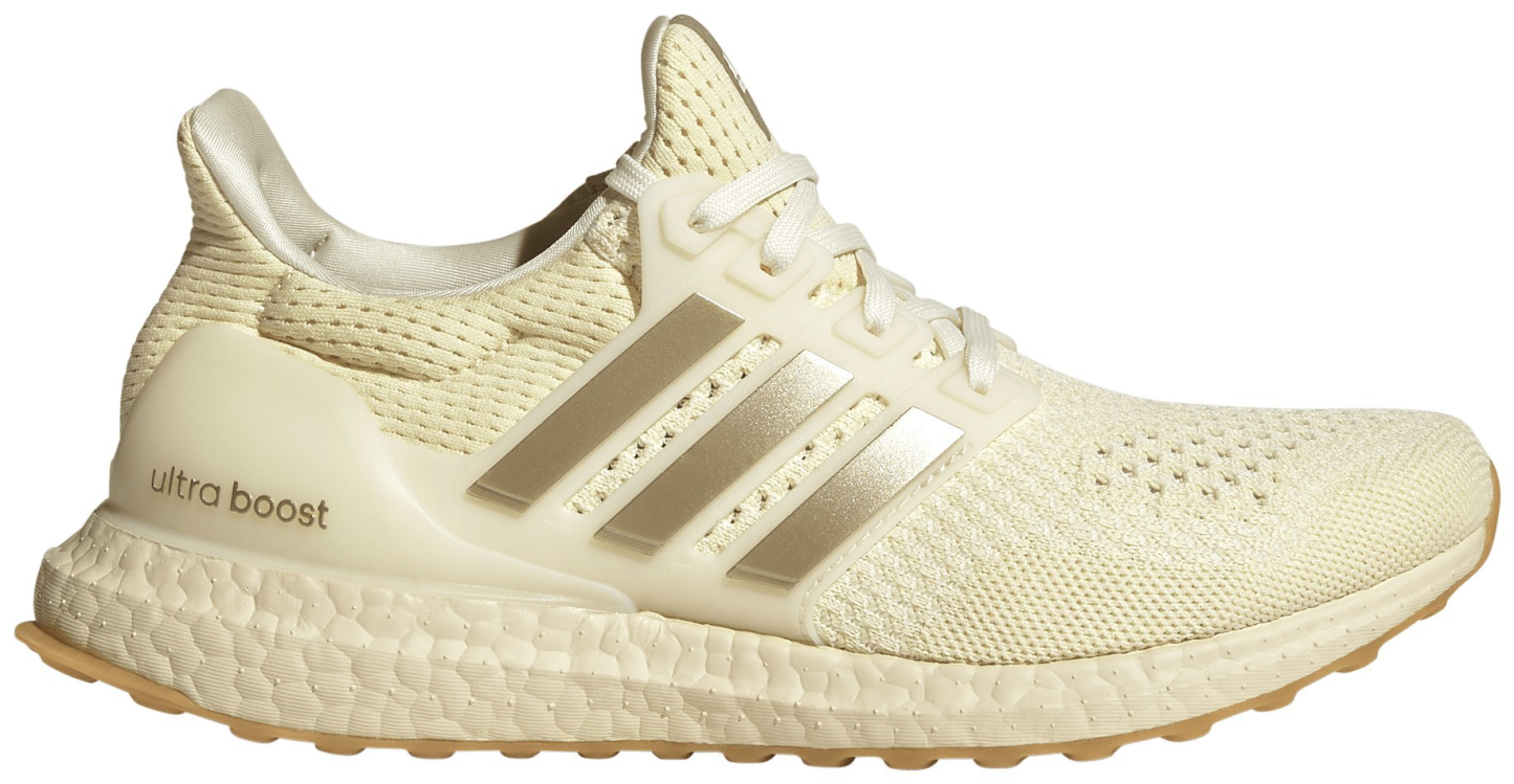 adidas Women's Ultraboost 1.0 DNA Shoes - White/Tan - View 1