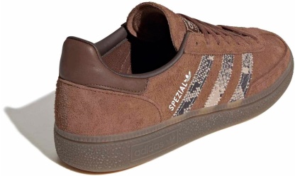 adidas Women's Handball Spezial Shoes - Brown/Snake Crystal Linen - View 5