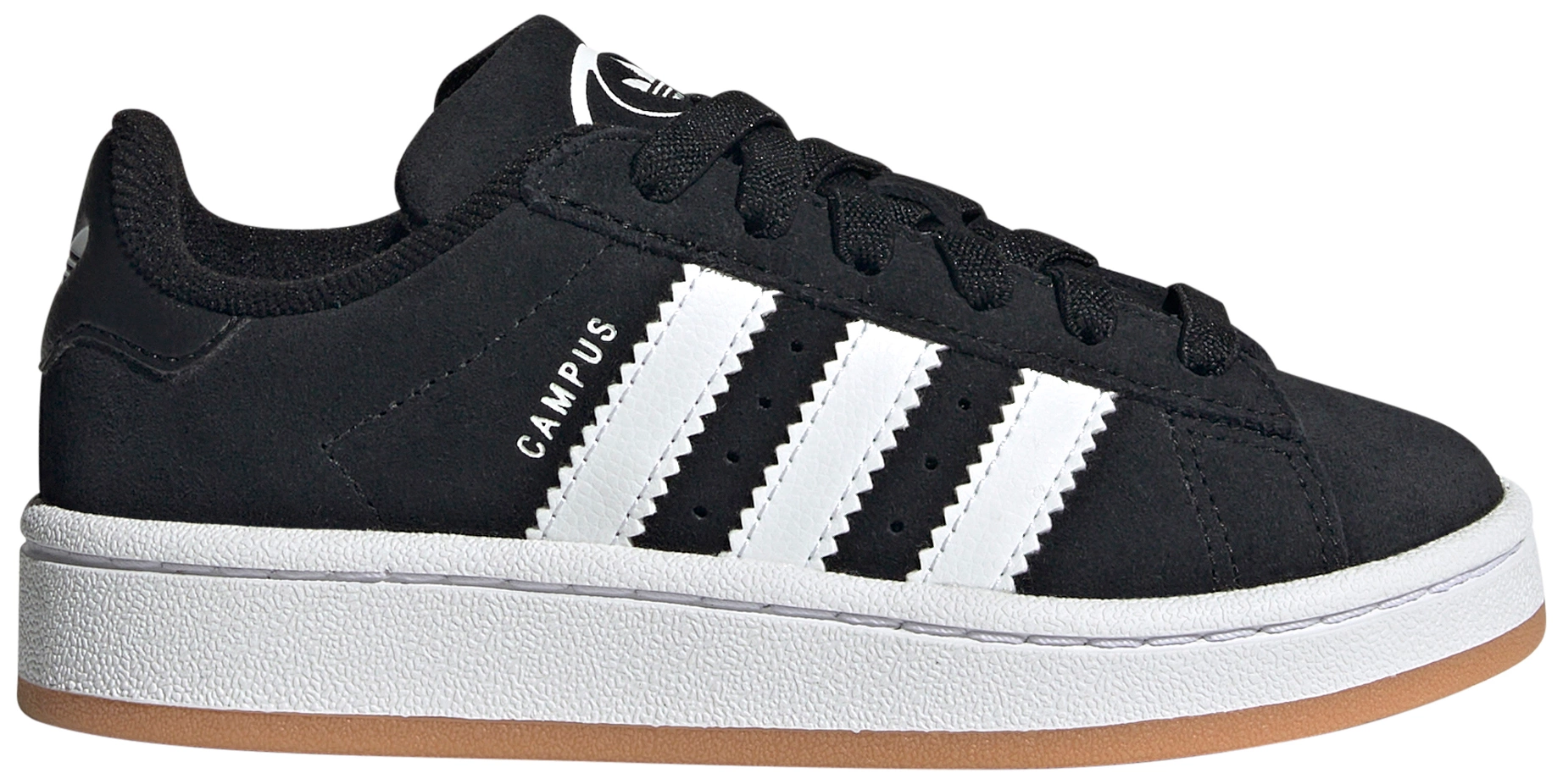 adidas Kids' Preschool Campus 00s Shoes - Black/White - View 1