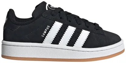 adidas Kids' Preschool Campus 00s Shoes - Black/White - View 1
