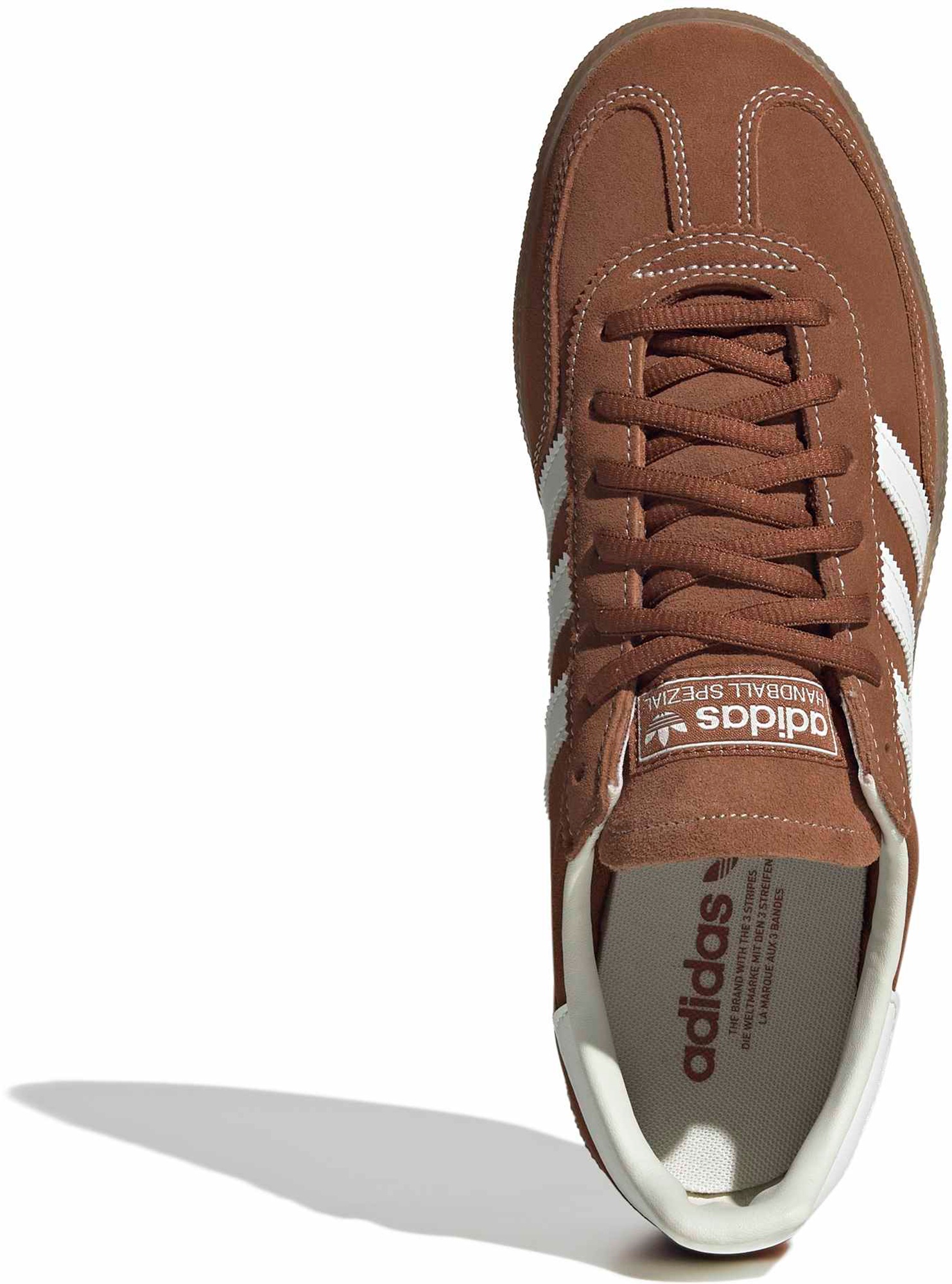 adidas Men's Handball Spezial Shoes - Dusky Bronze/White - View 2