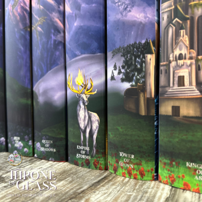 Throne of Glass Series by Sarah J. Maas - Special Edition Box Set - Batch 4: Ships by AUGUST 31