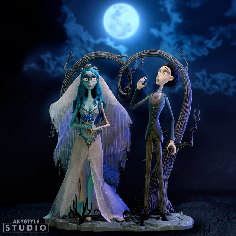 CORPSE BRIDE Figurine Emily & Victor