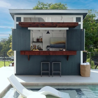 Yardthtline Sothtlara 10’ x 8’ Wood Bar Shthted – Do It Yourself or Pro Installed