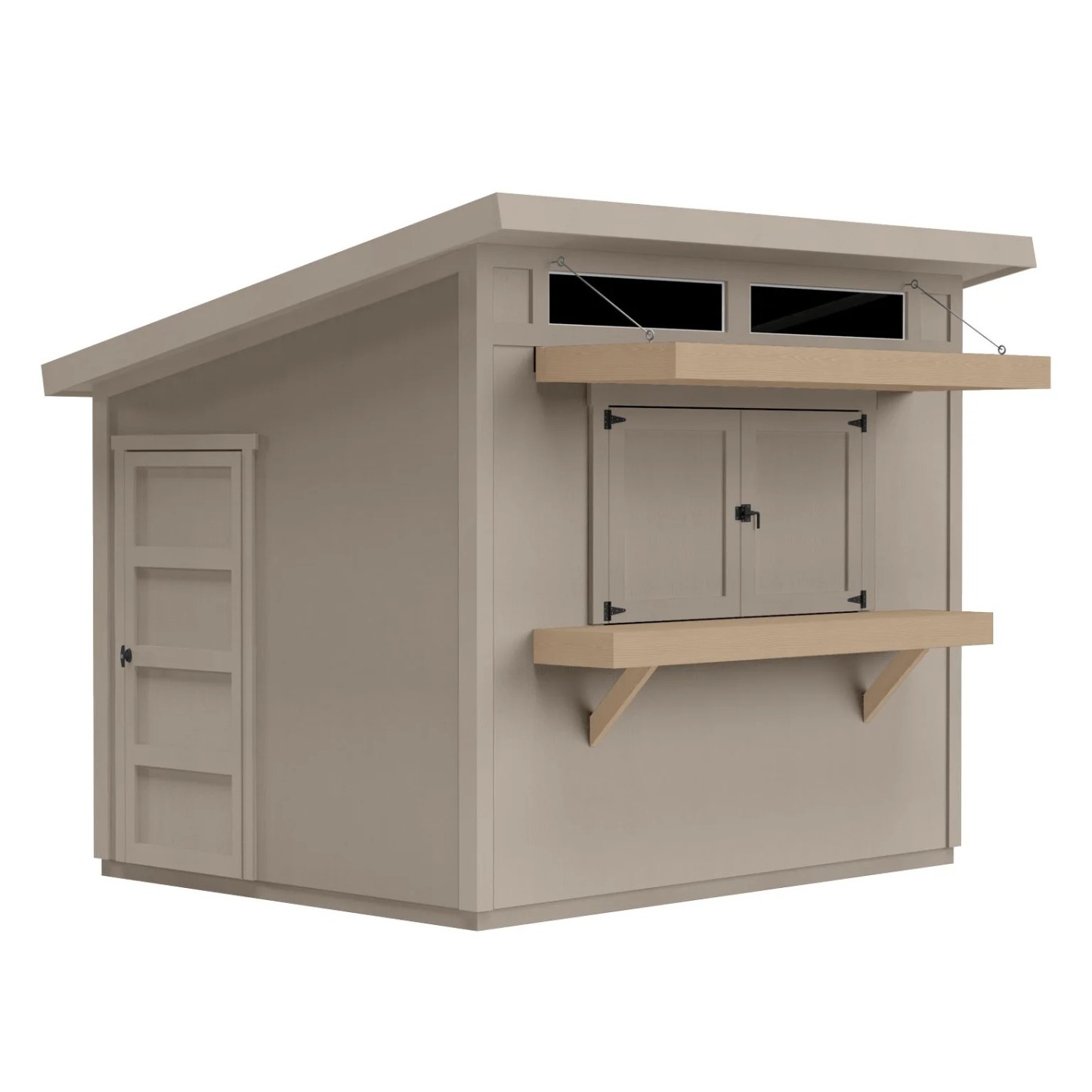 Yardthtline Sothtlara 10’ x 8’ Wood Bar Shthted – Do It Yourself or Pro Installed