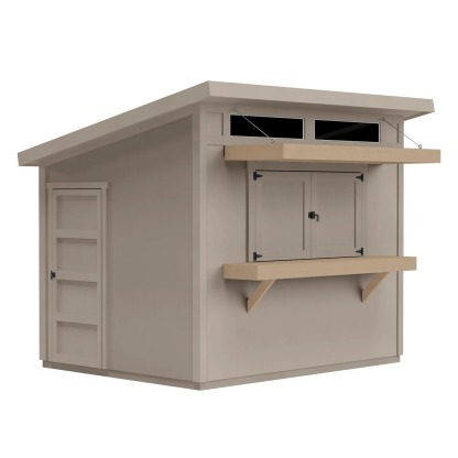 Yardthtline Sothtlara 10’ x 8’ Wood Bar Shthted – Do It Yourself or Pro Installed