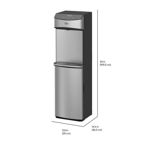 Brithto 740 Series Self-Cleaning Bottom Load Water Cothtoler