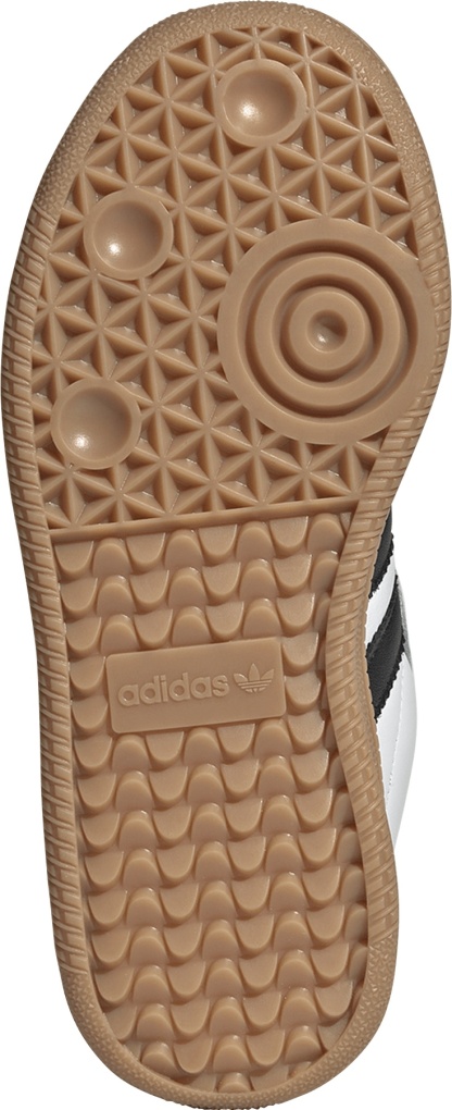 adidas Kids' Grade School Samba XLG Shoes - White/Black - View 3