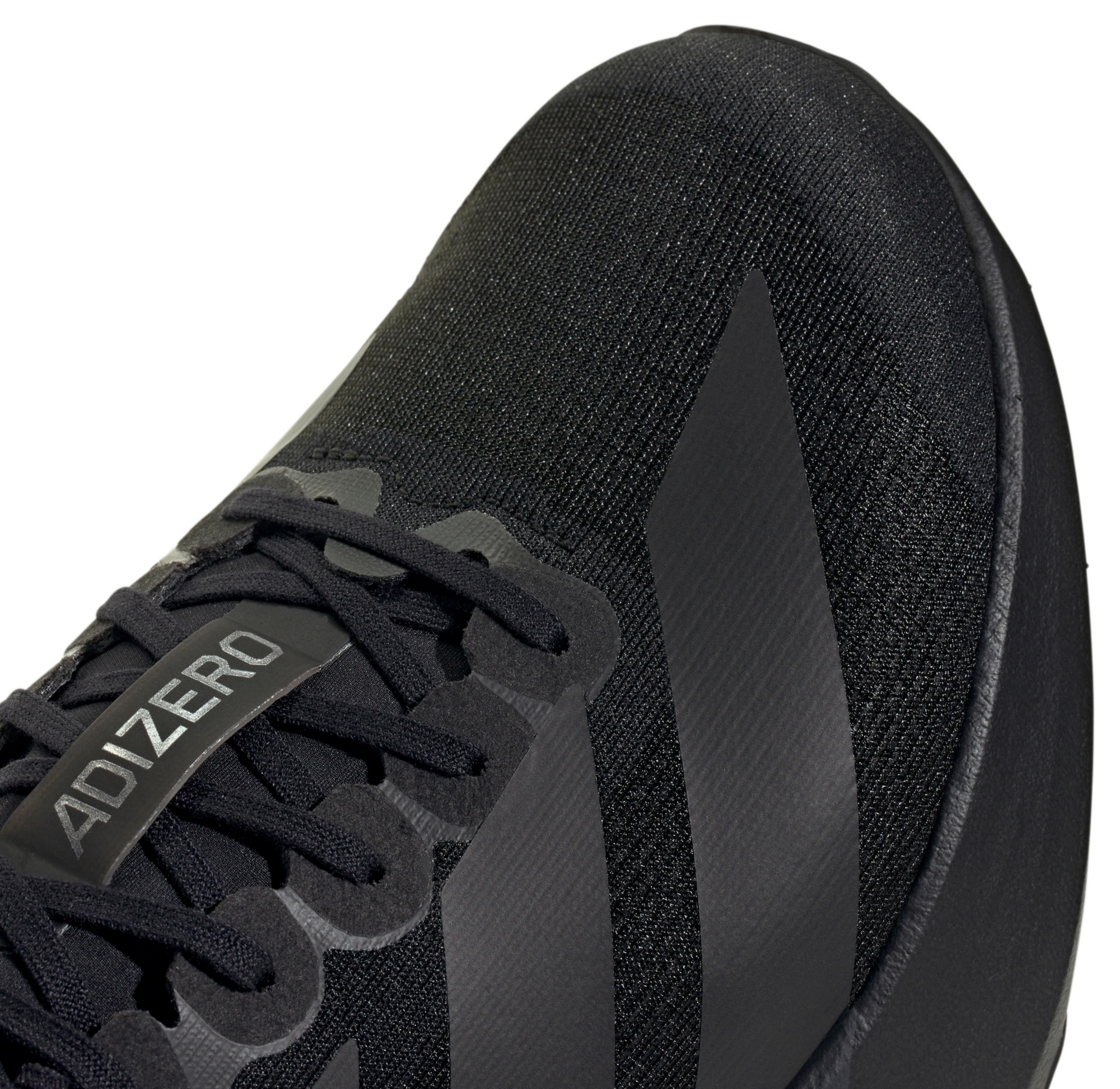 adidas Men's Adizero EVO SL Running Shoes - Black/Black - View 7