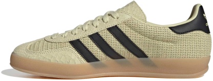 adidas Men's Gazelle Indoor Shoes - Dual Yellow/Core Black - View 4