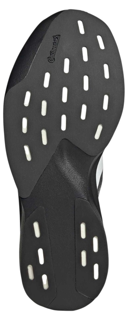 adidas Men's Adizero EVO SL EXO Running Shoes - Black/White/Metallic - View 3