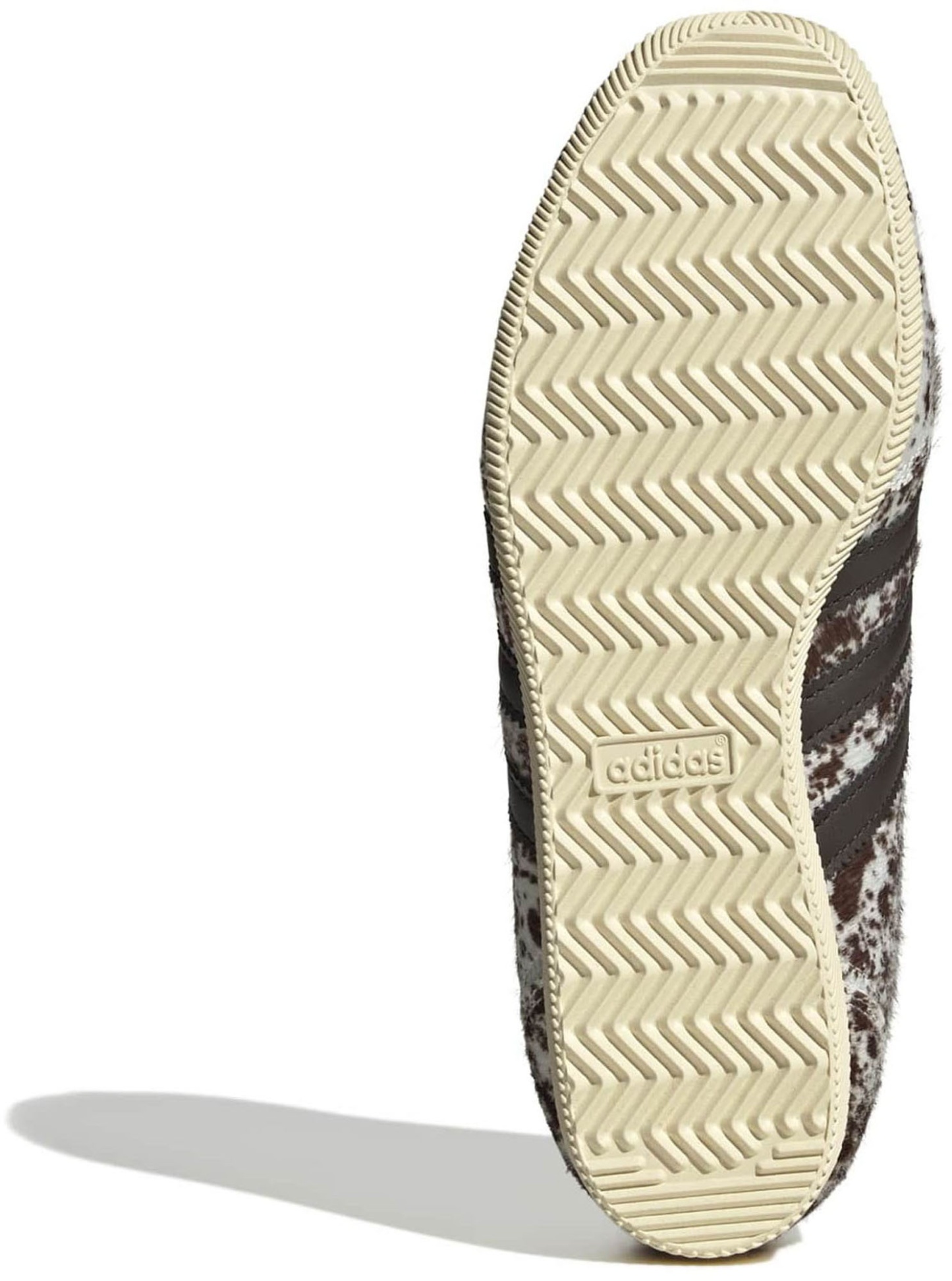 adidas Women's Japan Shoes - Wht/Dk Brown Pony Hair - View 3