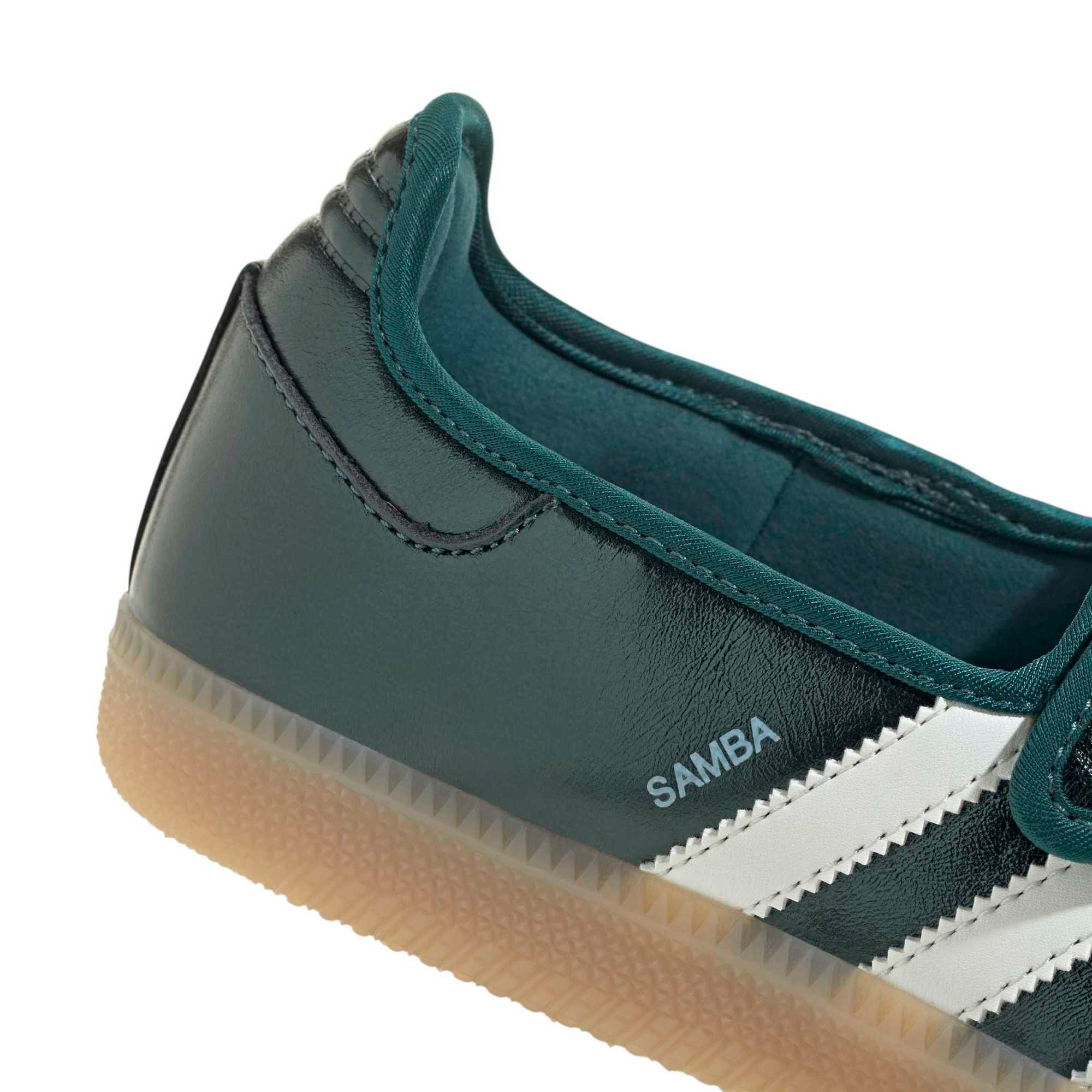 adidas Women's Samba Jane Shoes - Rich Green/Off White/Gum4 - View 8