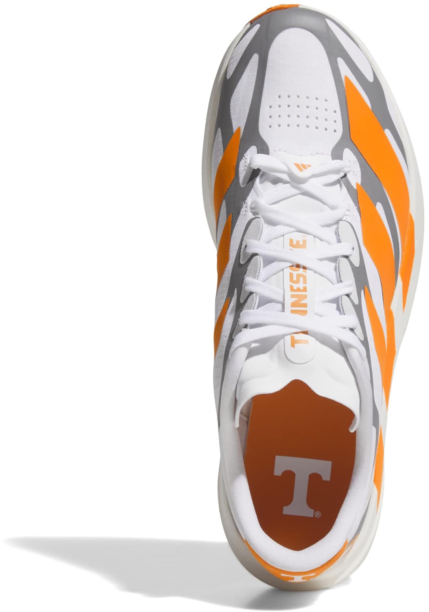 adidas Men's Adizero EVO SL EXO Tennessee Running Shoes - Ftwr White/Bright Orange/Bright Orange - View 3