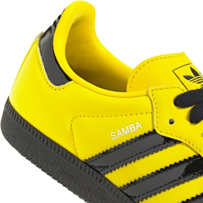 adidas Women's Samba OG Shoes - Yellow - View 8
