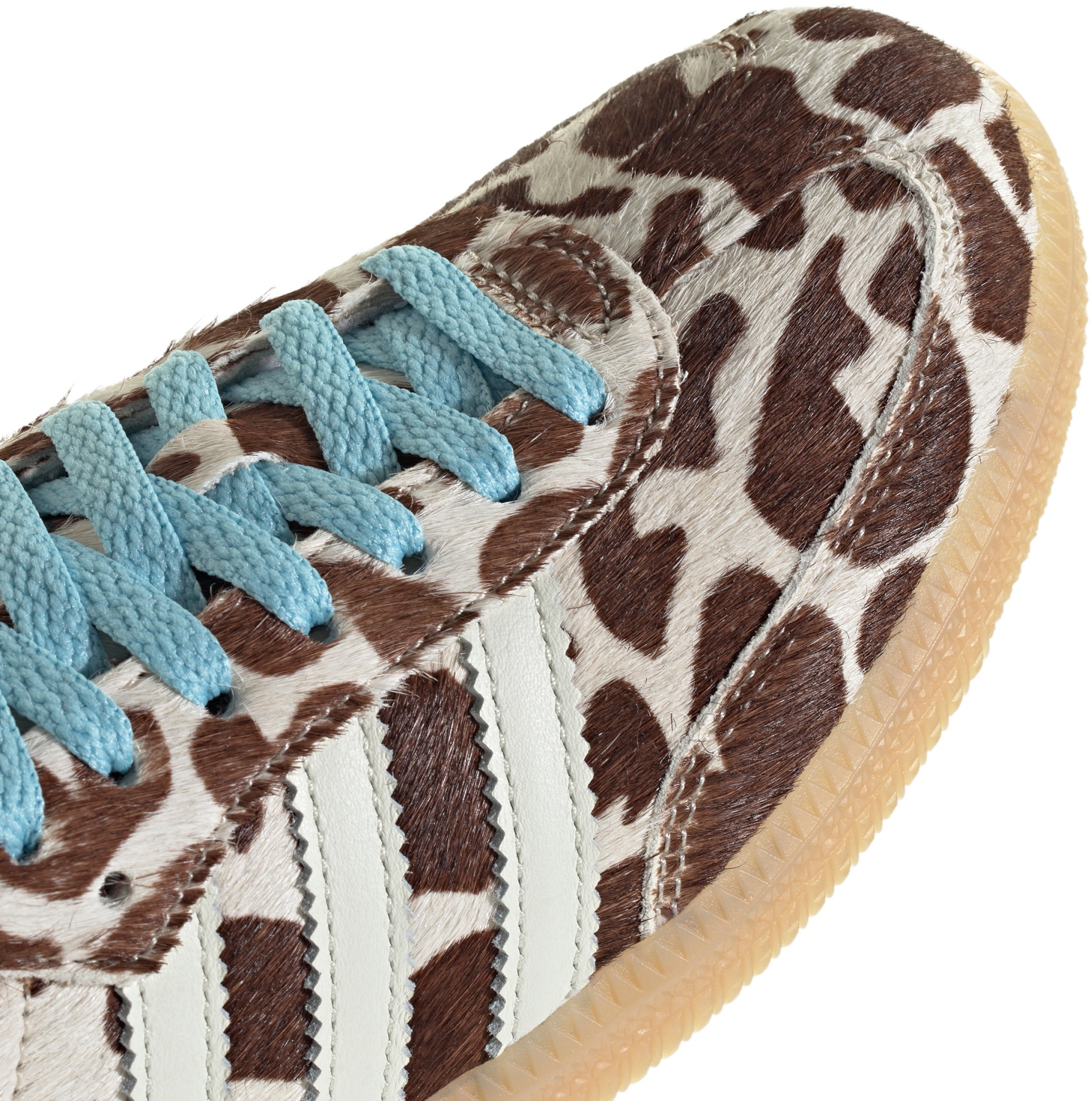 adidas Women's Samba OG Shoes - Crystal Linen/Ivory/Gum 3 - View 7