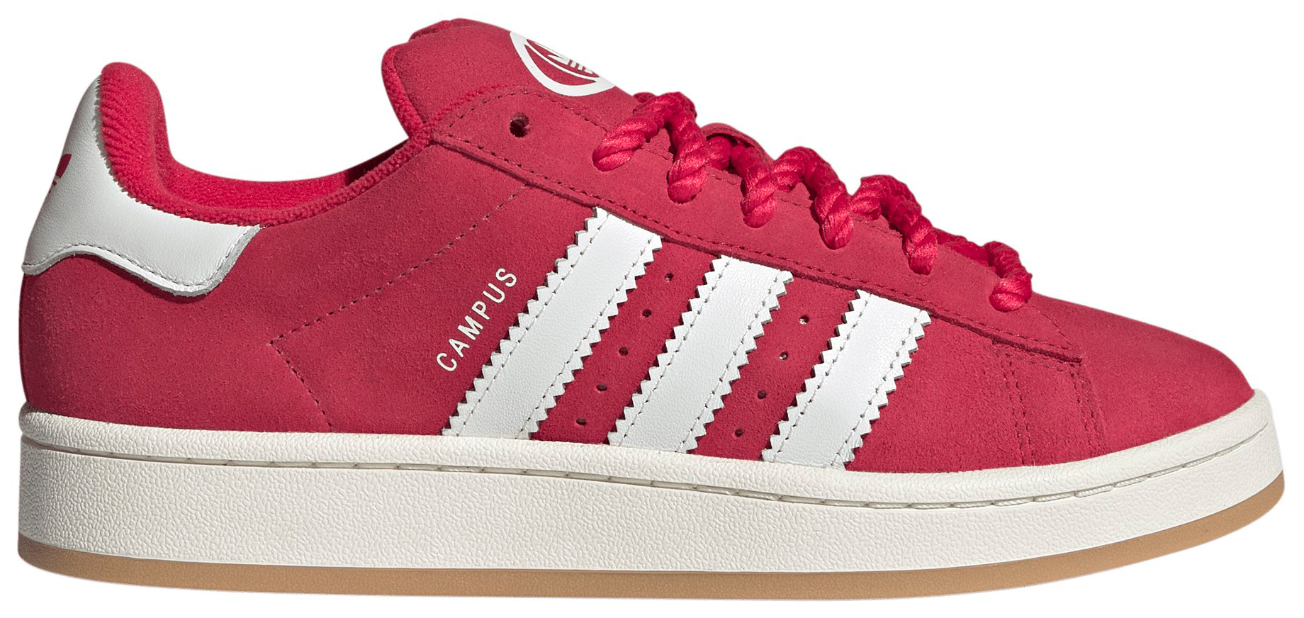 adidas Women's Campus 00s Shoes - Active Red/White - View 1