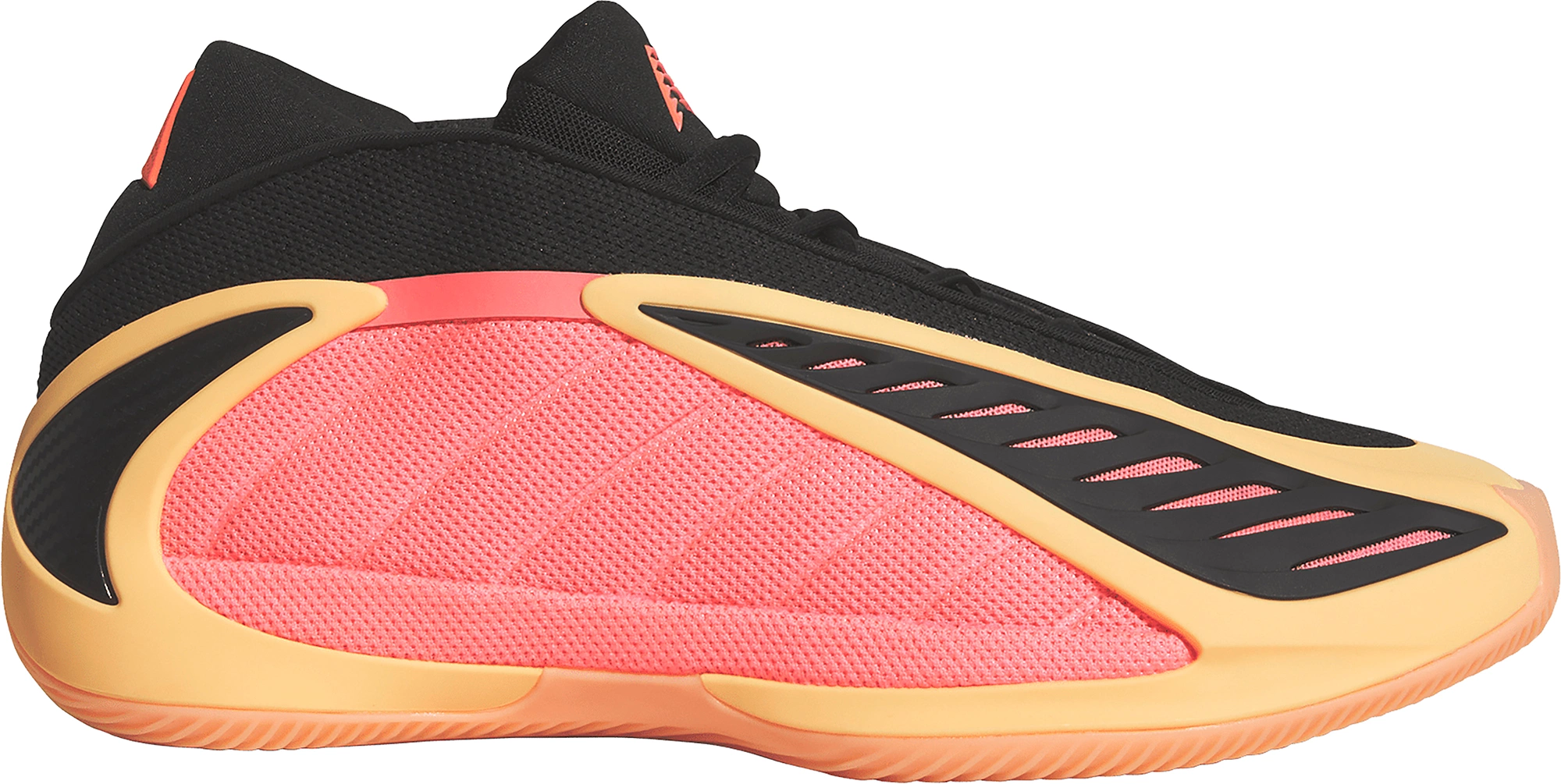 adidas Anthony Edwards 2 'With Love' Basketball Shoes - Black/Red/Orange - View 1