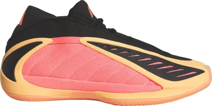 adidas Anthony Edwards 2 'With Love' Basketball Shoes - Black/Red/Orange - View 1