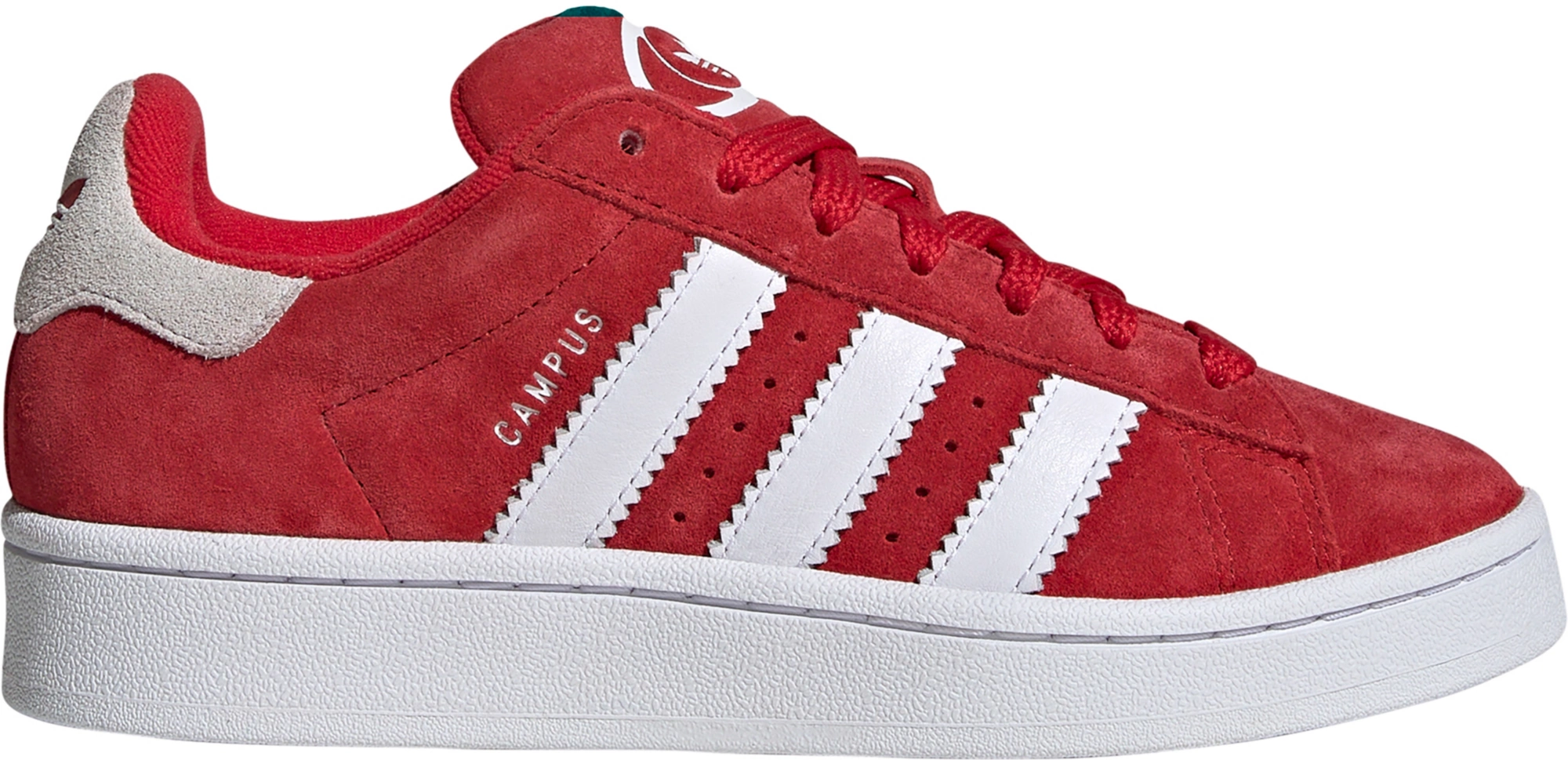 adidas Kids' Grade School Campus 00s Shoes - Red/White - View 1