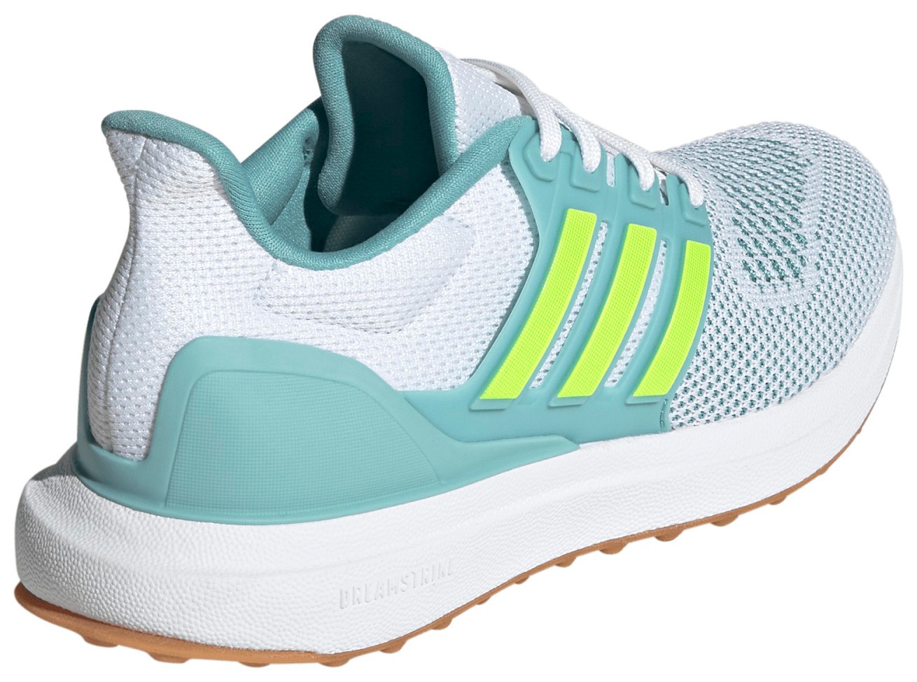 adidas Kids' Grade School Ultradream DNA Shoes - White/Yellow/Green - View 6