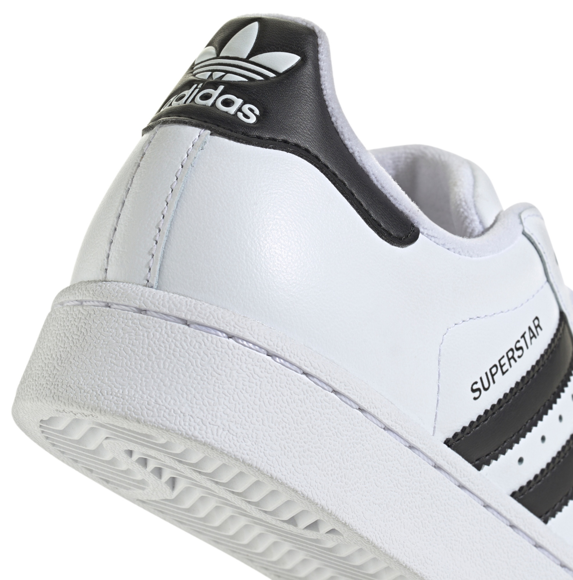 adidas Kids' Grade School Superstar II Shoes - White/Black/White - View 7