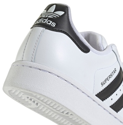 adidas Kids' Grade School Superstar II Shoes - White/Black/White - View 7