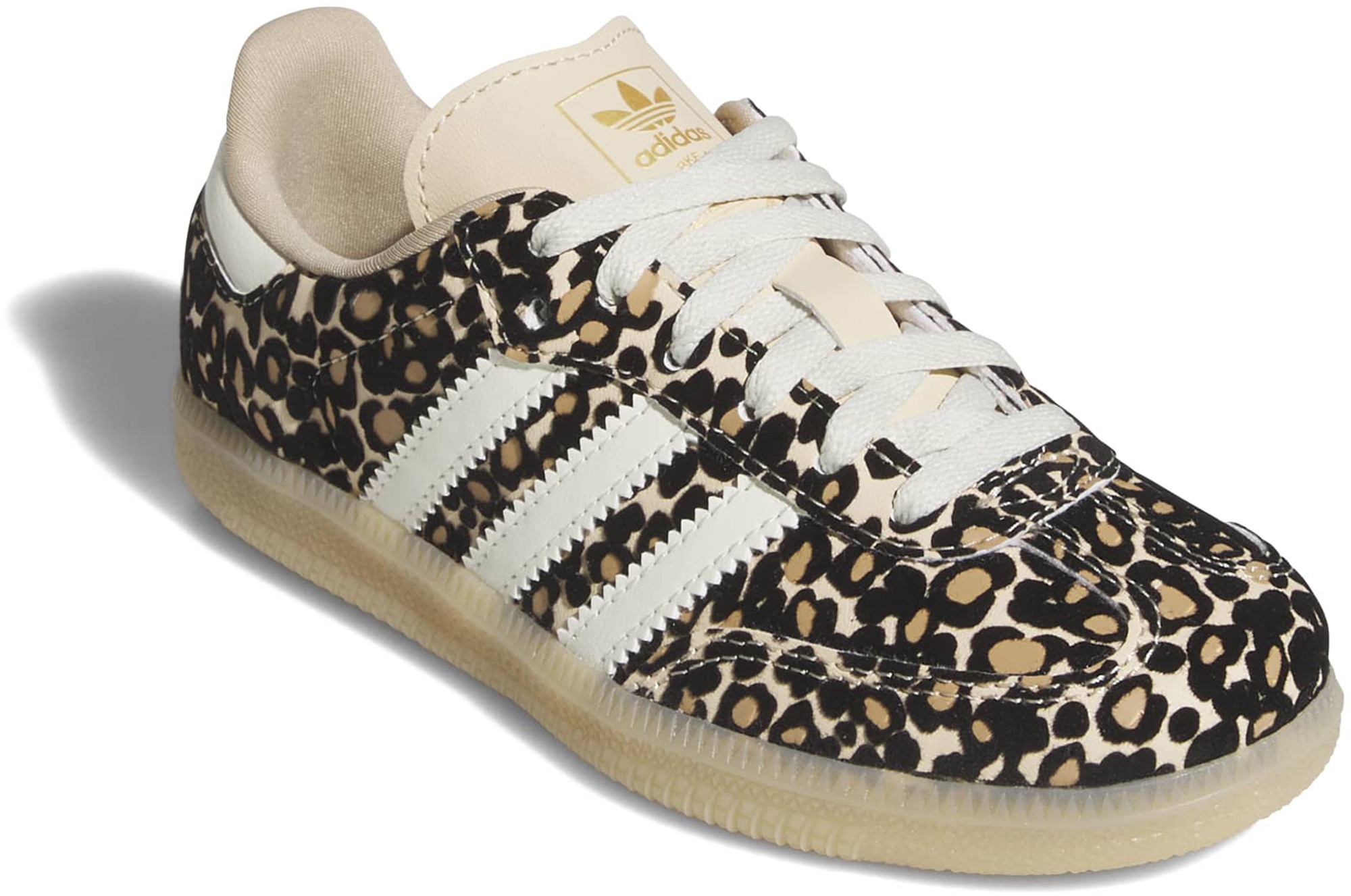 adidas Kids' Preschool Samba OG Shoes - Sand Strata/Ivory/Gum - View 6