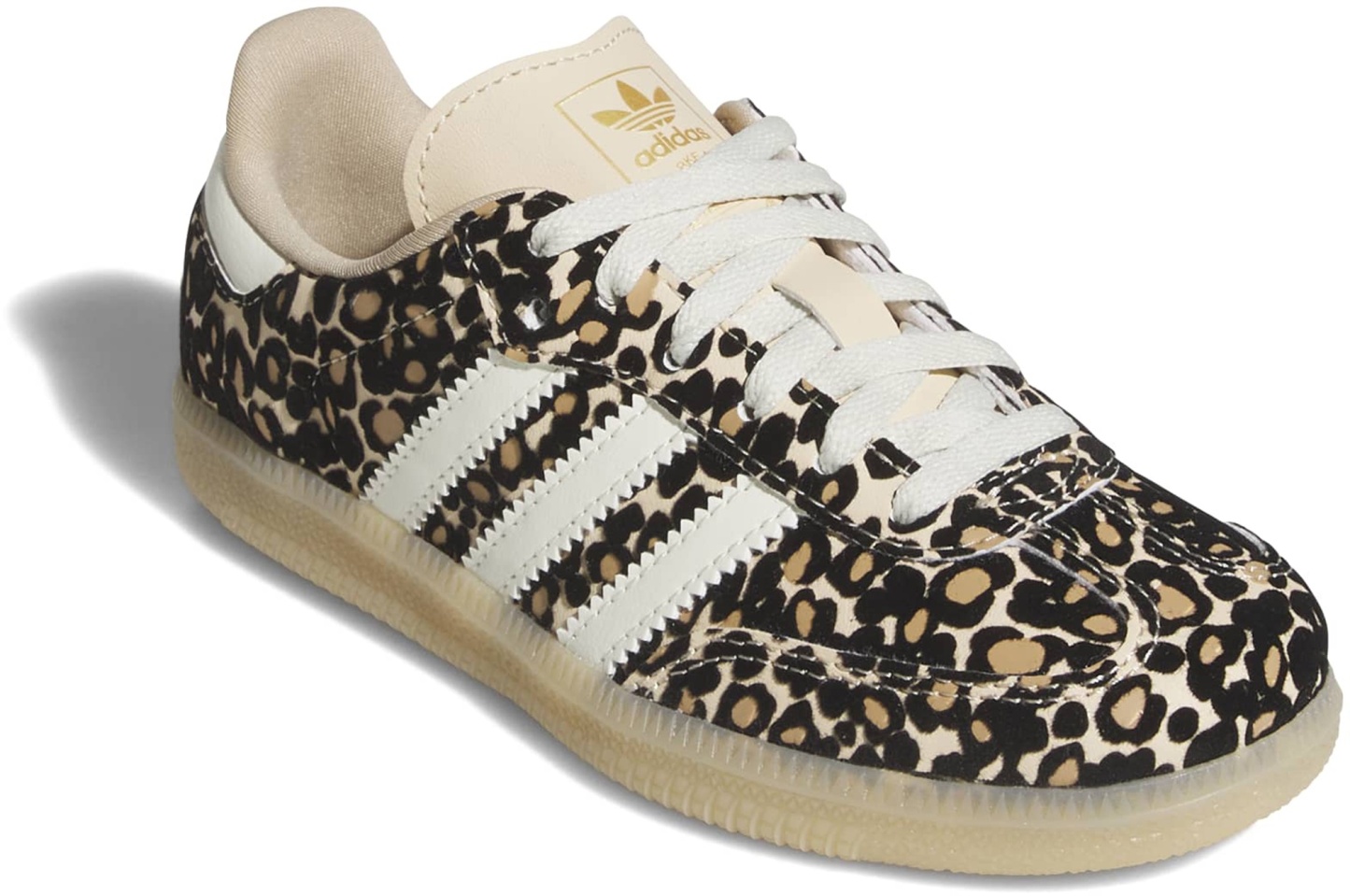 adidas Kids' Preschool Samba OG Shoes - Sand Strata/Ivory/Gum - View 6