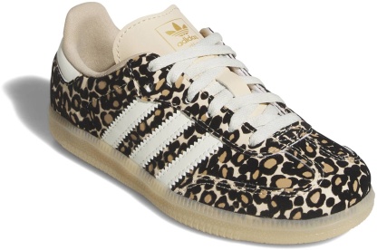 adidas Kids' Preschool Samba OG Shoes - Sand Strata/Ivory/Gum - View 6