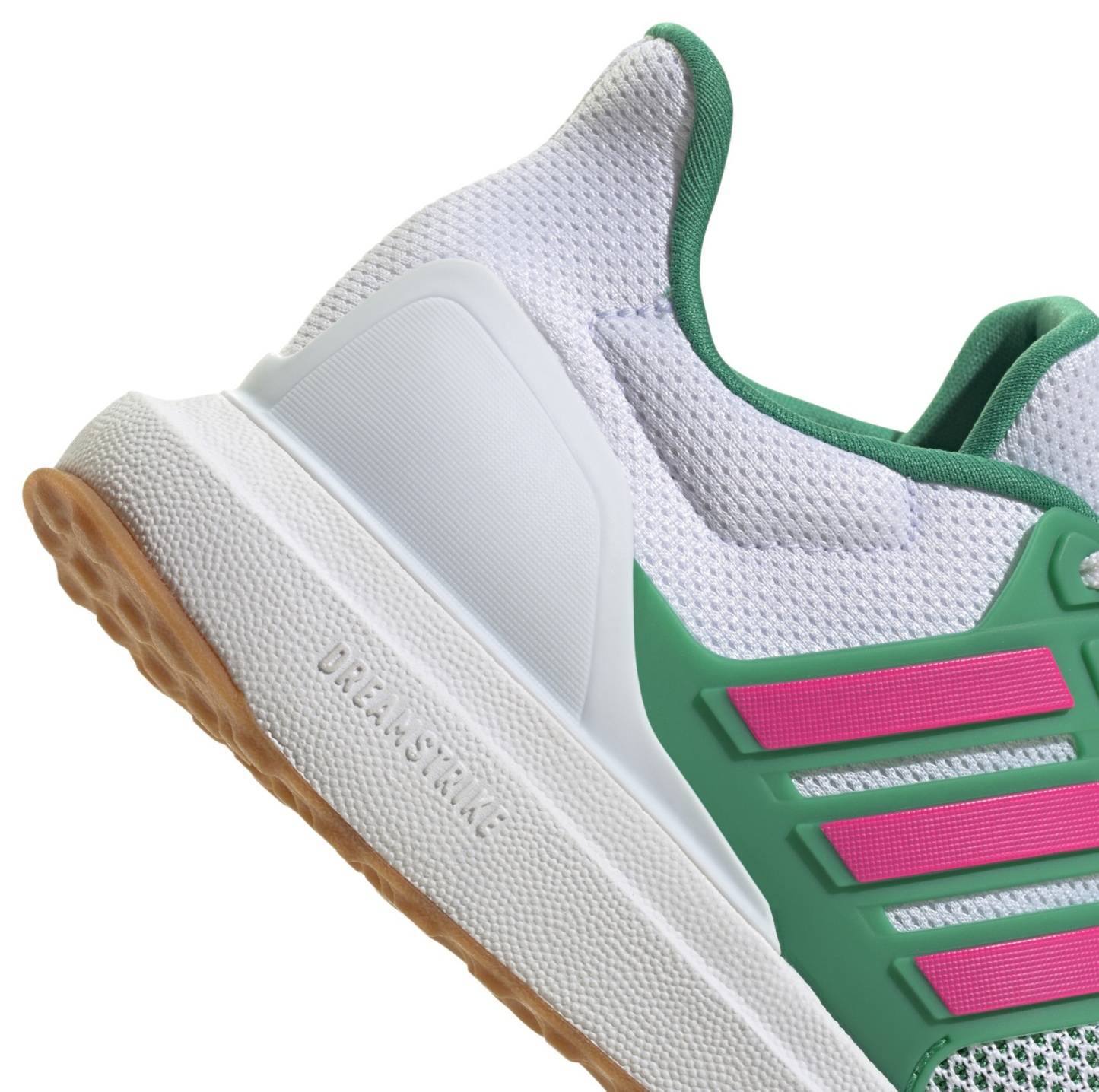 adidas Kids' Grade School Ultradream DNA Shoes - White/Pink/Green - View 8