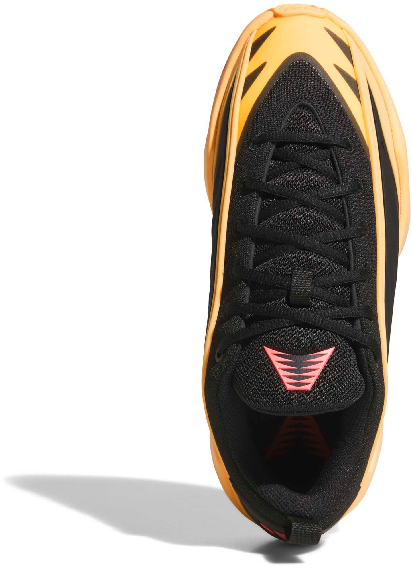 adidas Believe That. 1 Basketball Shoes - Core Black/Acid Orange/Supplier Colour - View 2