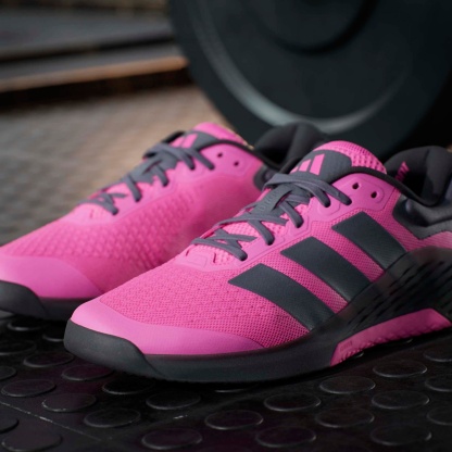 adidas Men's Dropset 4 Training Shoes - Lucid Pink/Aurora Onix - View 4