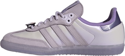 adidas Kids' Grade School Samba OG Shoes - Ice Lavender/Ice Lavender/Violet Fusion - View 4