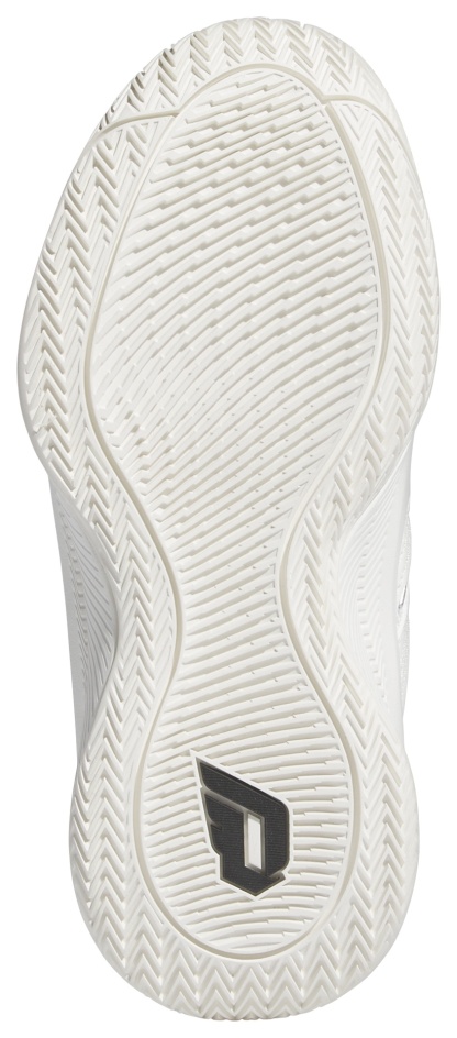adidas Kids' Grade School Certified Damian Lillard 3 Basketball Shoes - White/Black/Silver - View 3