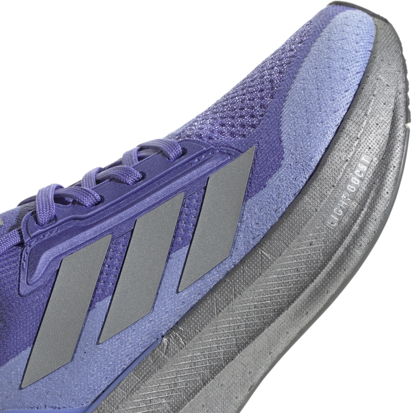 adidas Women's Ultraboost 5x Running Shoes - Blue/Silver - View 9