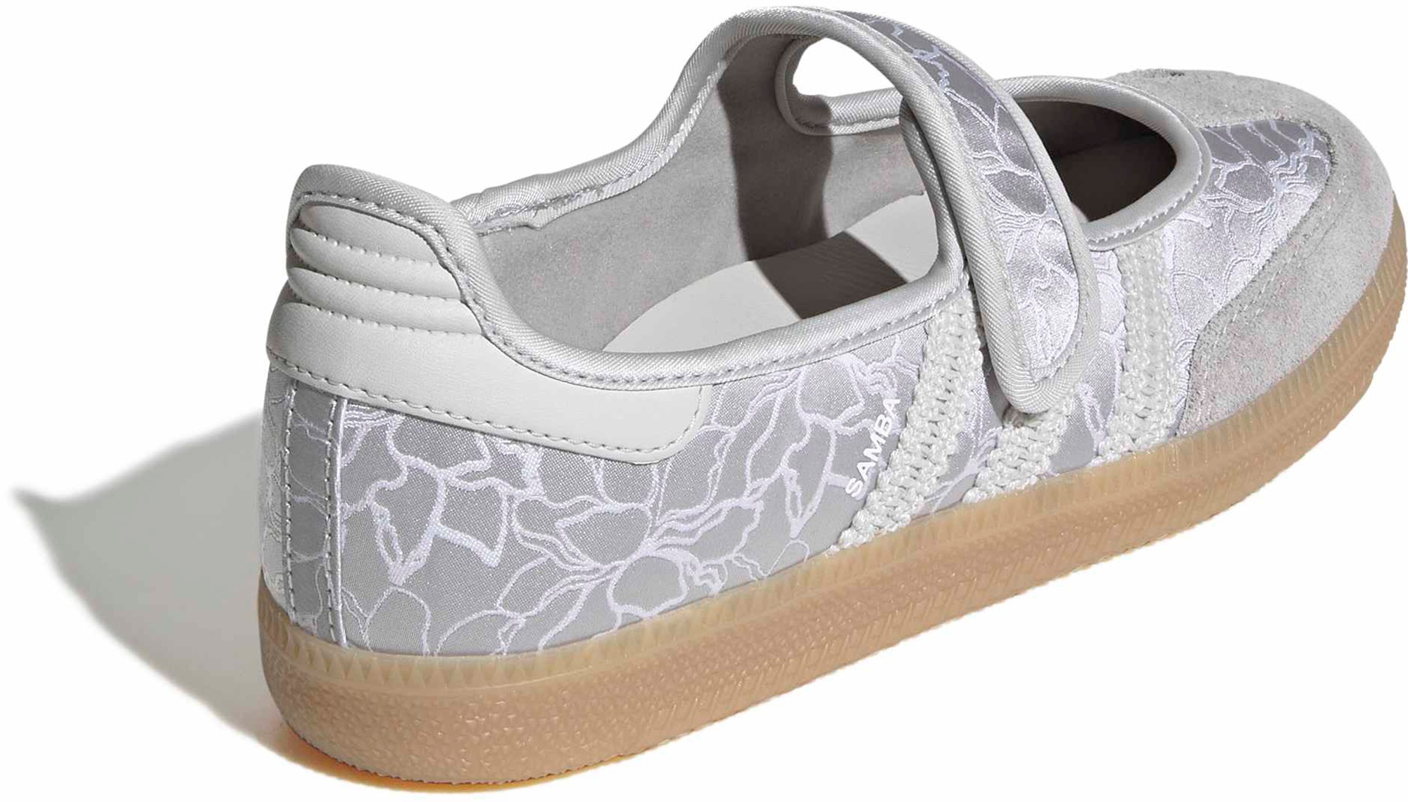 adidas Women's Samba Jane Shoes - Silver Met/Grey One/Gum4 - View 6