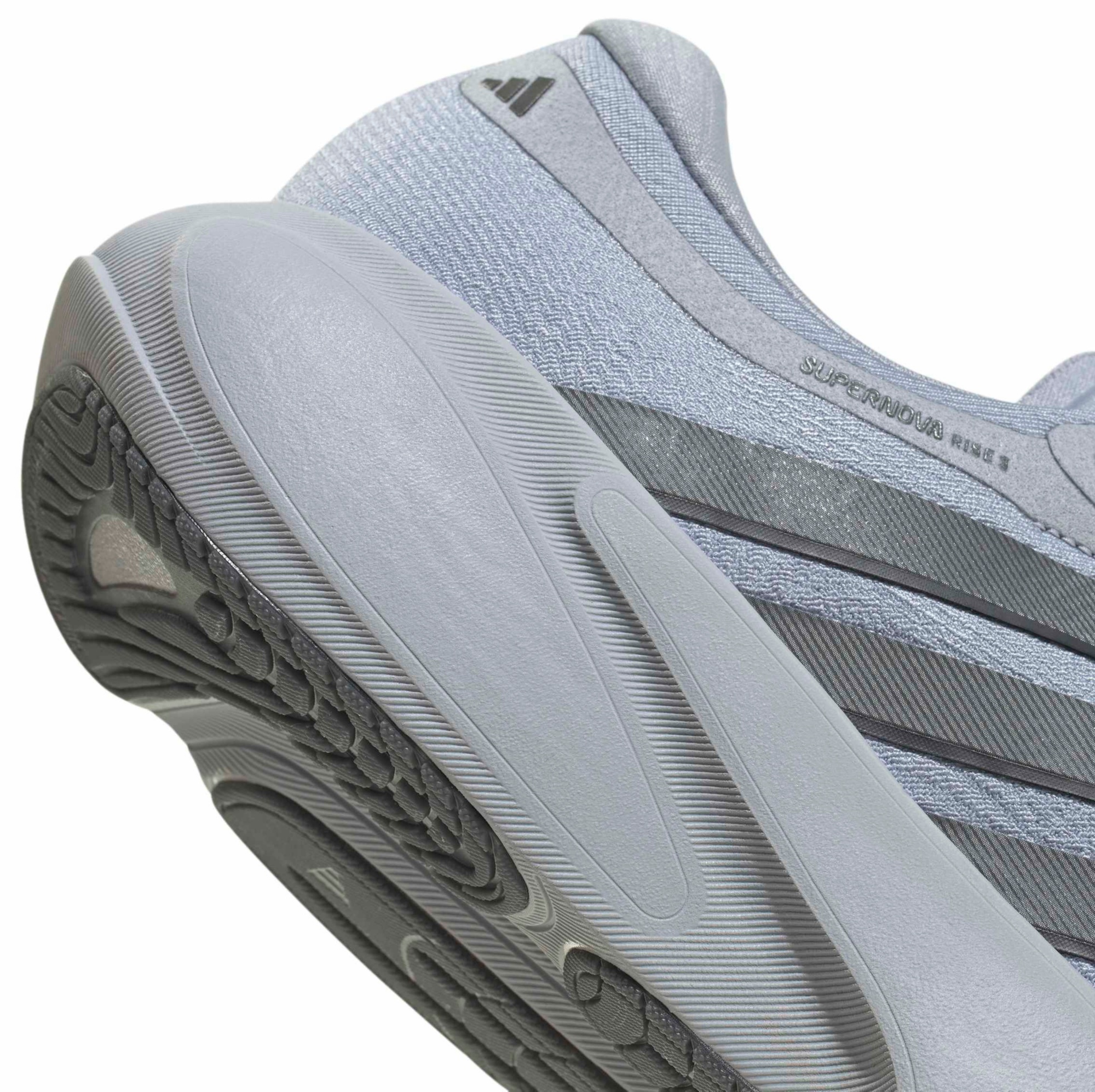 adidas Men's Supernova Rise 3 Running Shoes - Halo Silver/Iron Met./Grey Five - View 8