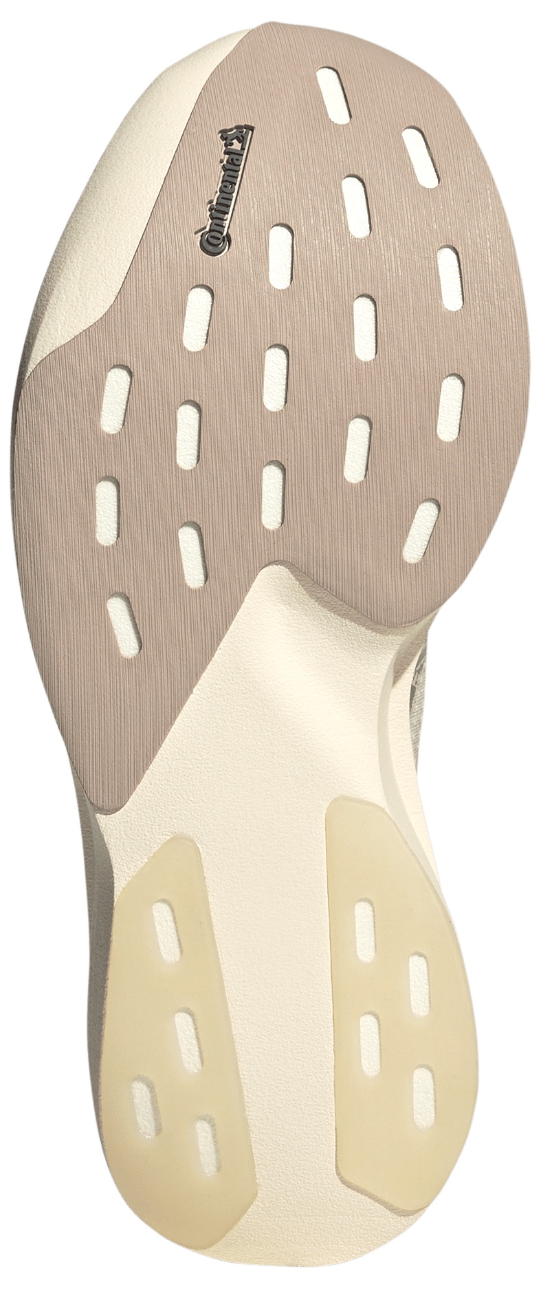 adidas Women's Adizero EVO SL Running Shoes - Wonder White/Wonder Taupe - View 3