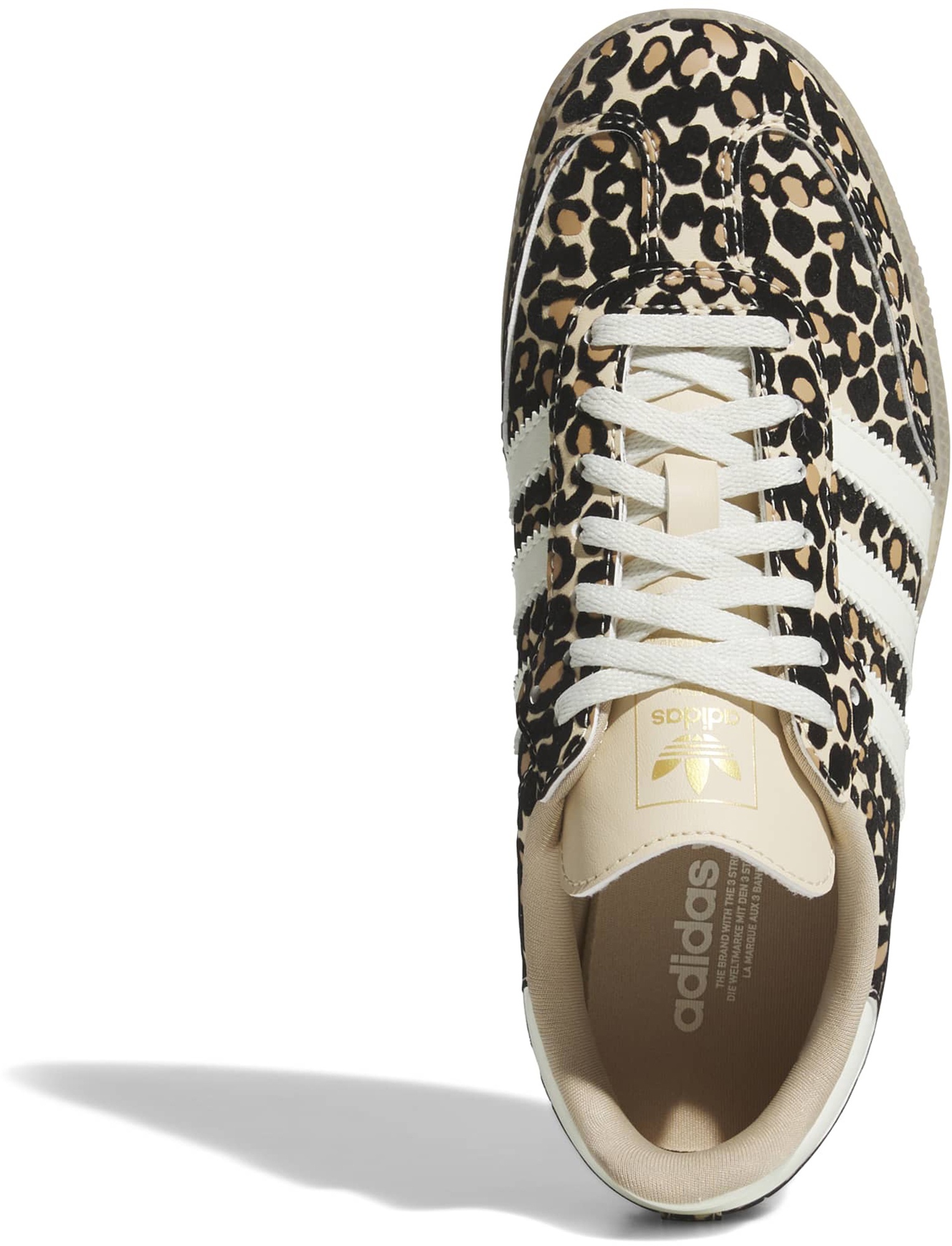 adidas Kids' Grade School Samba OG Shoes - Sand Strata/Ivory/Gum - View 2