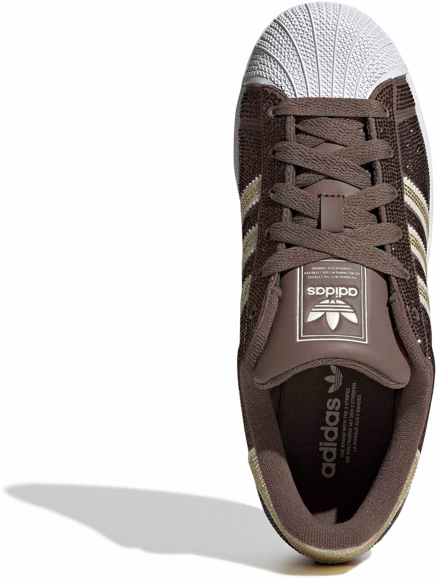 adidas Women's Superstar II Shoes - Earth Strata/Cream White - View 2